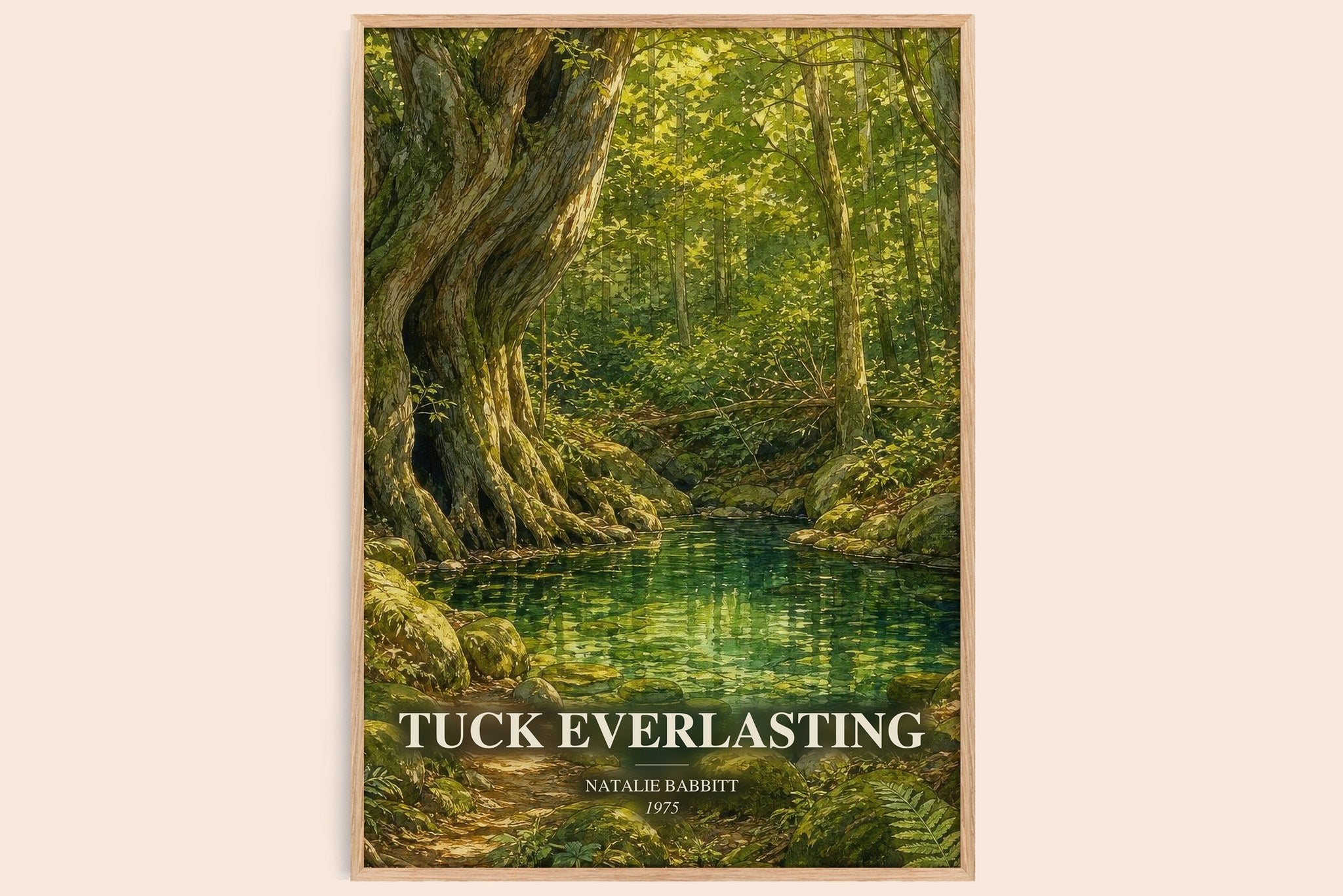 Tuck Everlasting Book Watercolour Illustration by Natalie Babbitt