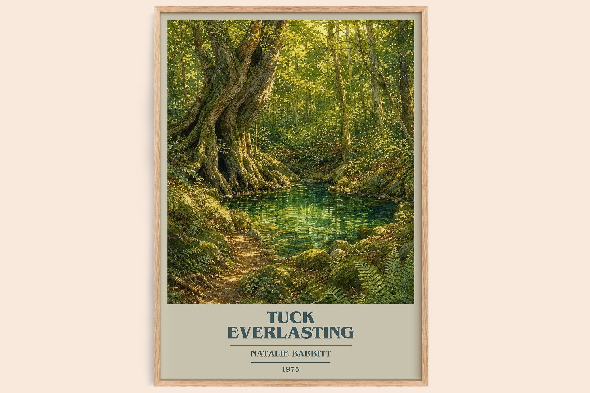 Tuck Everlasting Book Cover Poster by Natalie Babbitt
