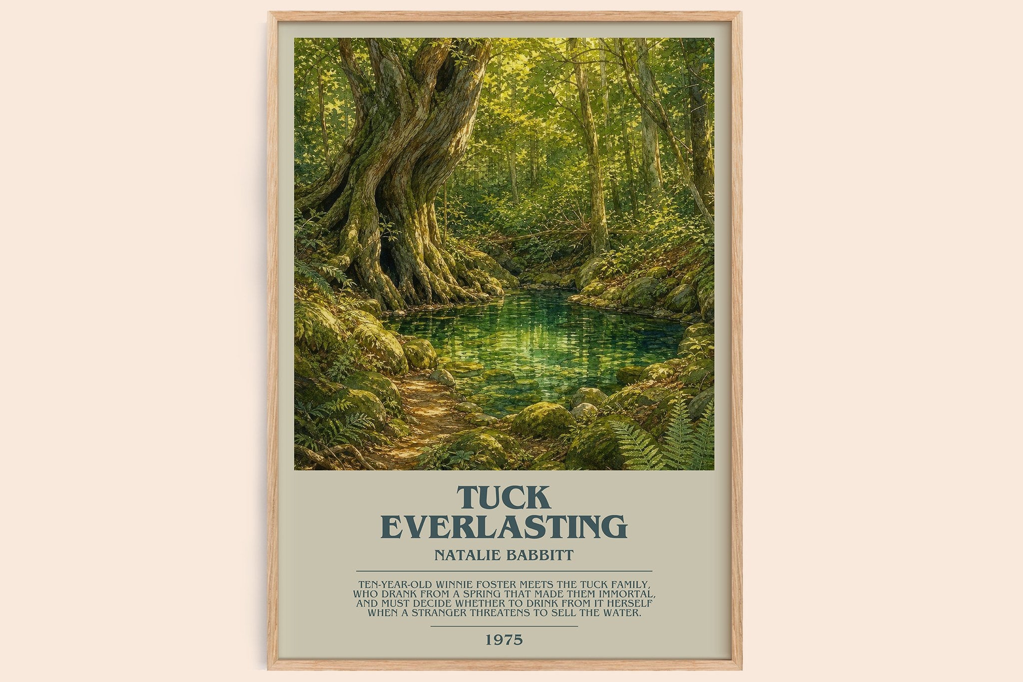 Tuck Everlasting Bookish Wall Art by Natalie Babbitt
