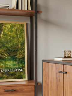Tuck Everlasting book watercolour illustration paper finish options – matte satin gloss