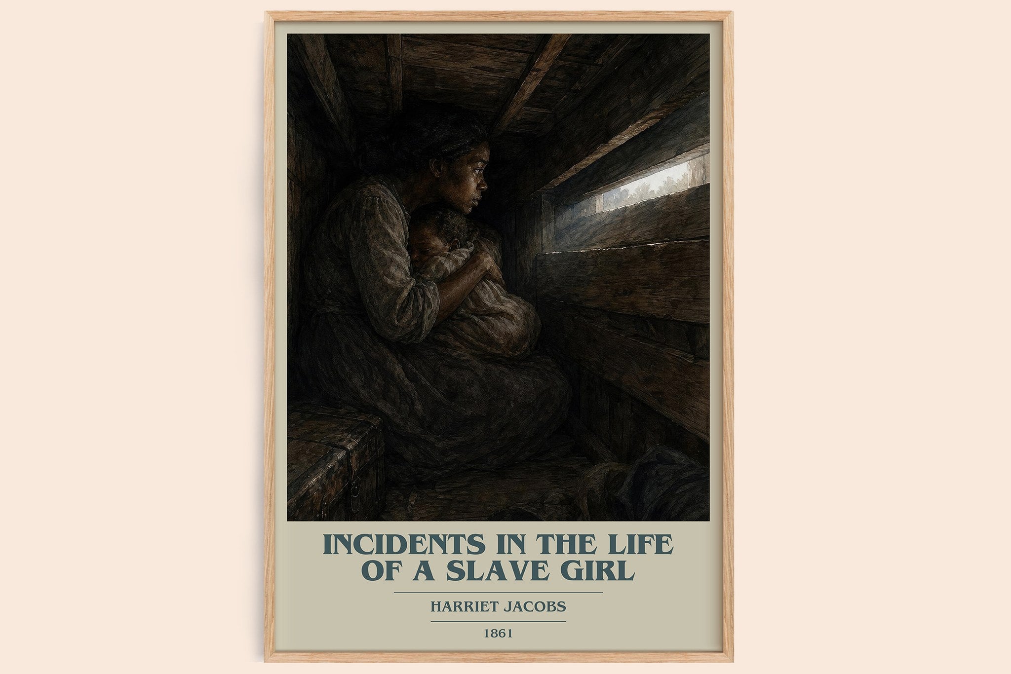Incidents in the Life of a Slave Girl Book Cover Poster by H. Jacobs