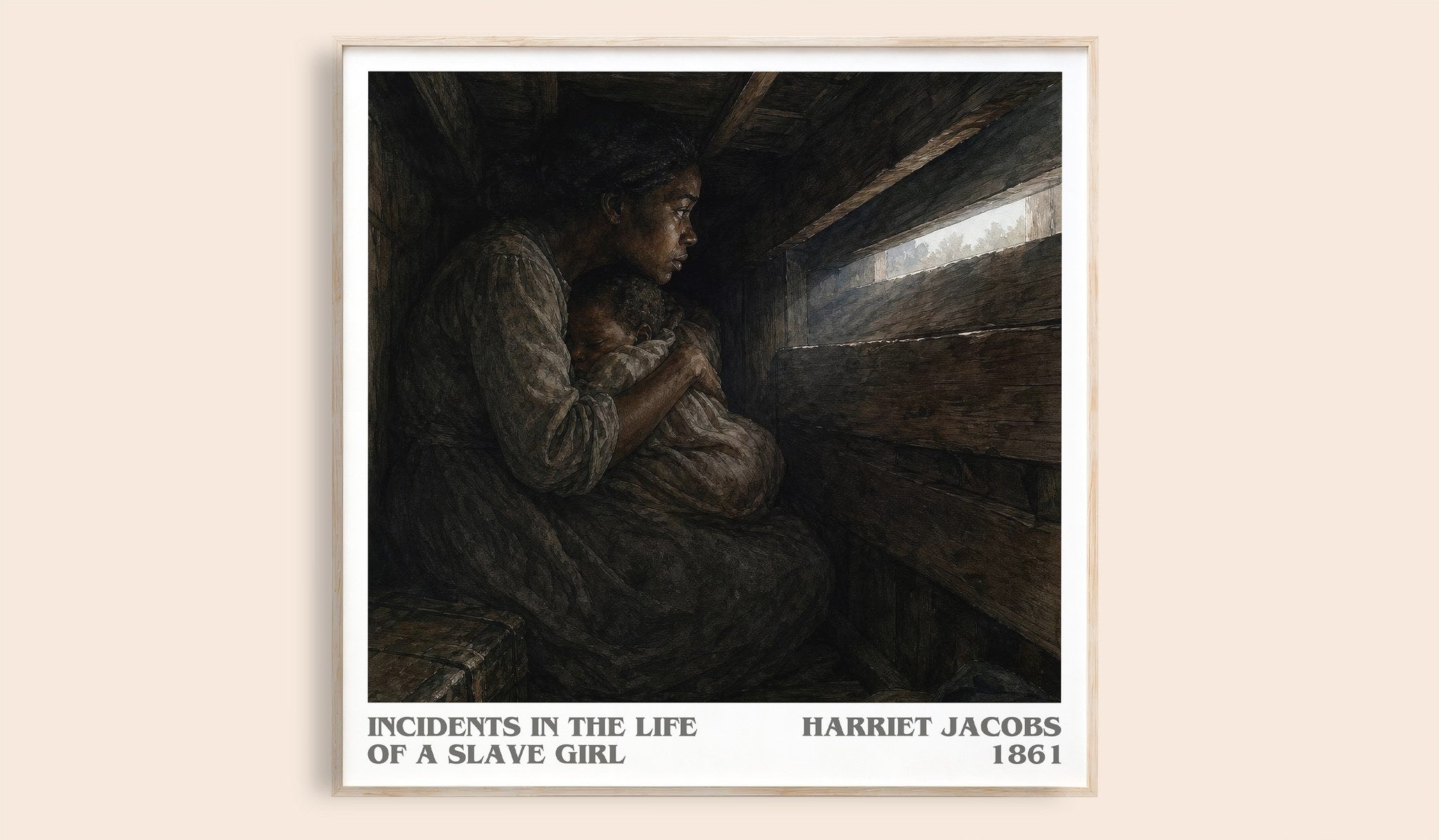 Incidents in the Life of a Slave Girl Literary Art Print by H. Jacobs