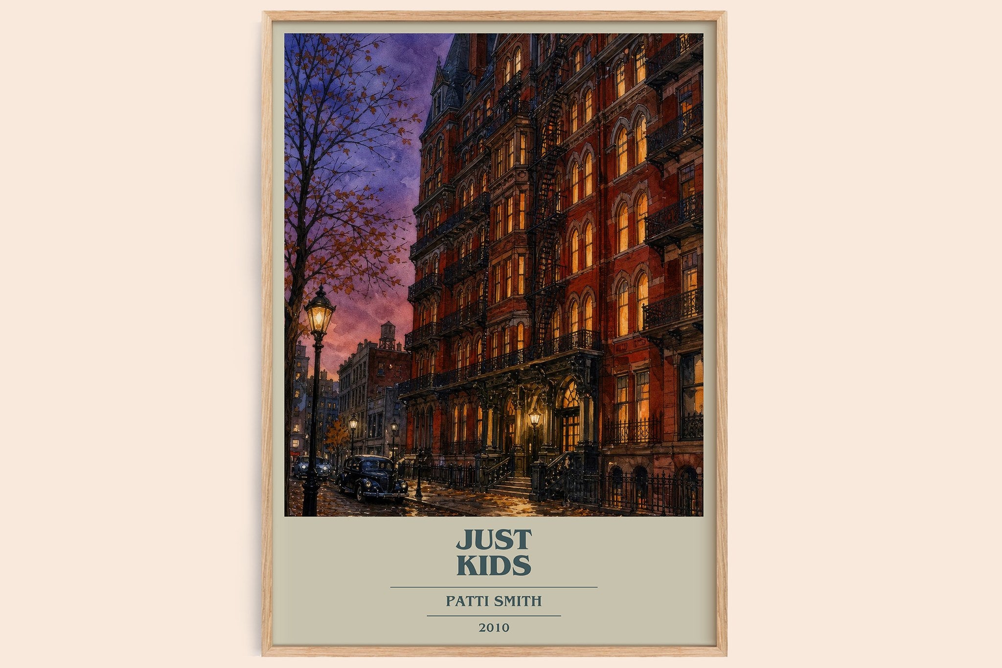 Just Kids Book Cover Poster by Patti Smith