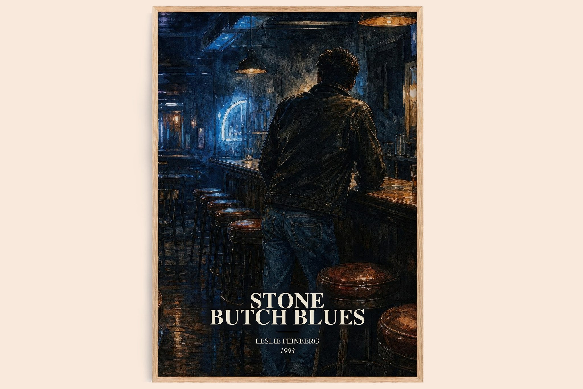 Stone Butch Blues Book Watercolour Illustration by Leslie Feinberg