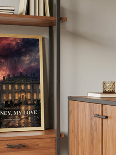 Whitney, My Love book watercolour illustration paper finish options – matte satin gloss
