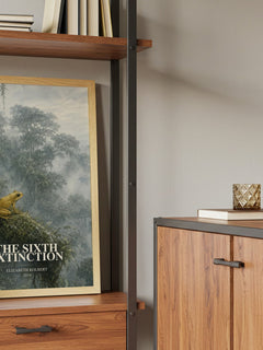 The Sixth Extinction book watercolour illustration paper finish options – matte satin gloss