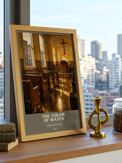The Color of Water book cover poster colour and style options – James McBride book art