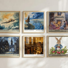 The Color of Water literary print in frame leaning in hallway – memoir wall art