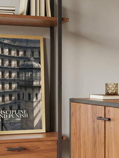 Discipline and Punish book watercolour illustration paper finish options – matte satin gloss