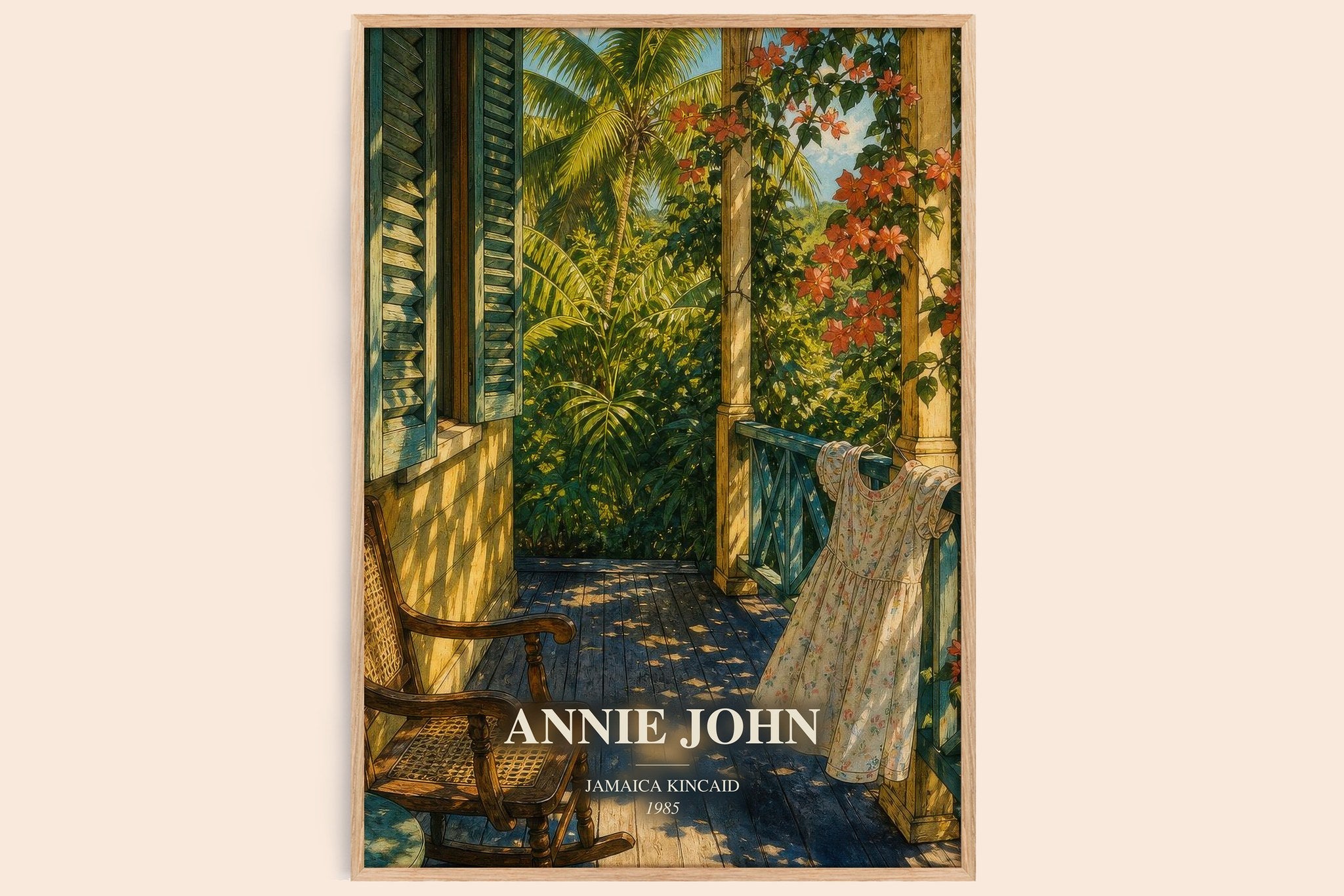 Annie John Book Watercolour Illustration by Jamaica Kincaid