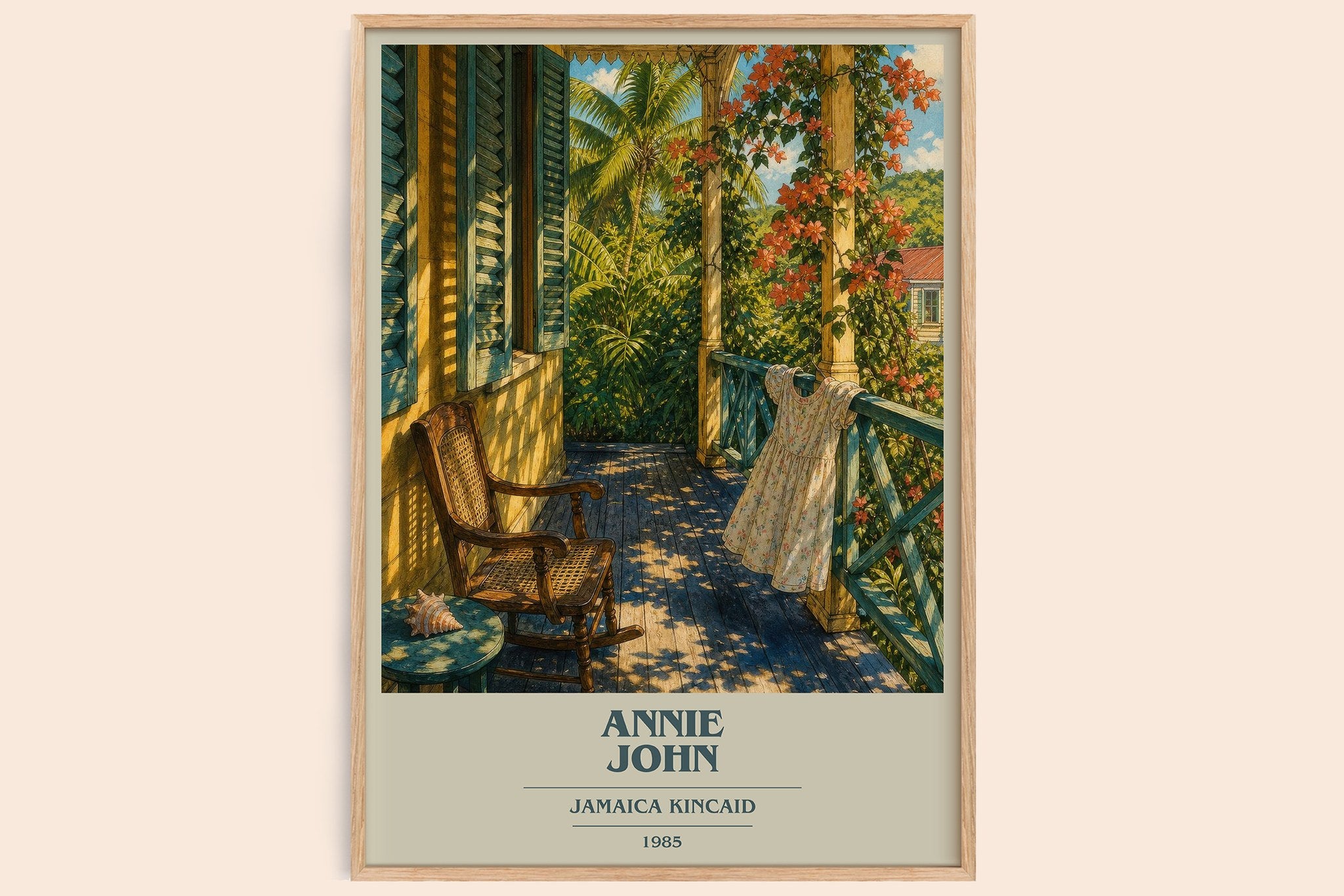 Annie John Book Cover Poster by Jamaica Kincaid