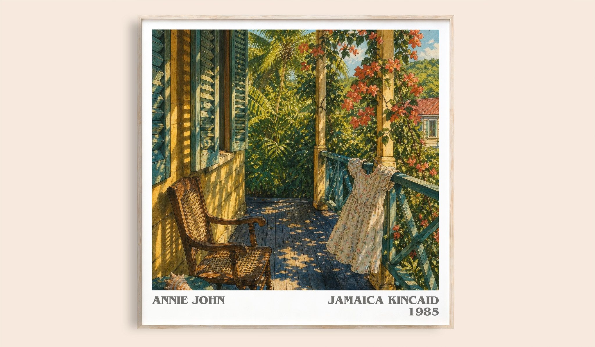 Annie John Literary Art Print by Jamaica Kincaid