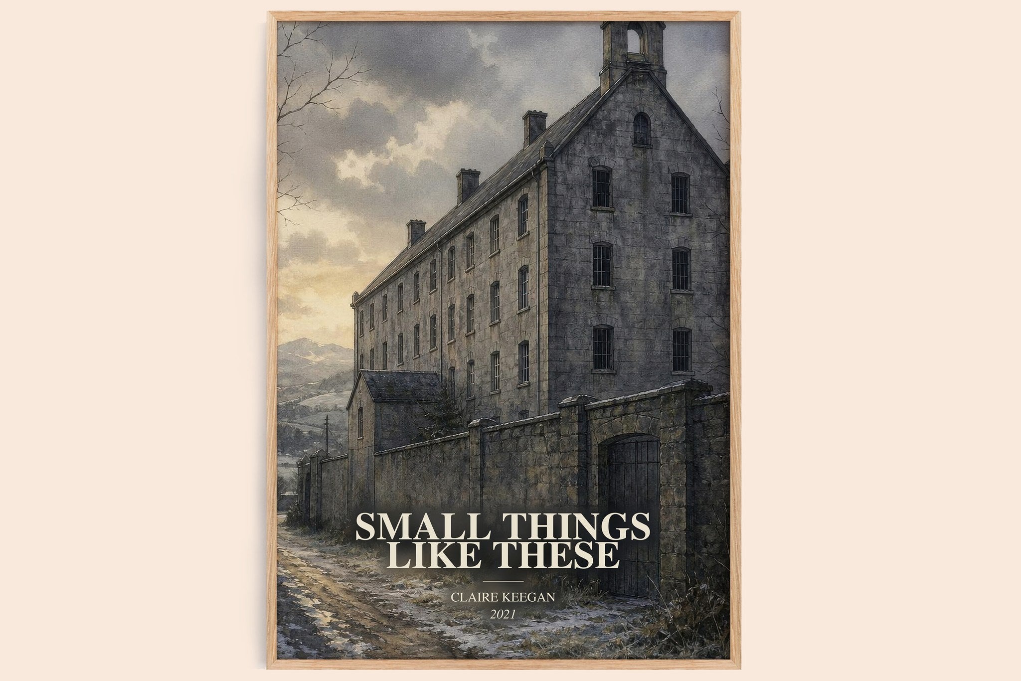 Small Things Like These Book Watercolour Illustration by Claire Keegan
