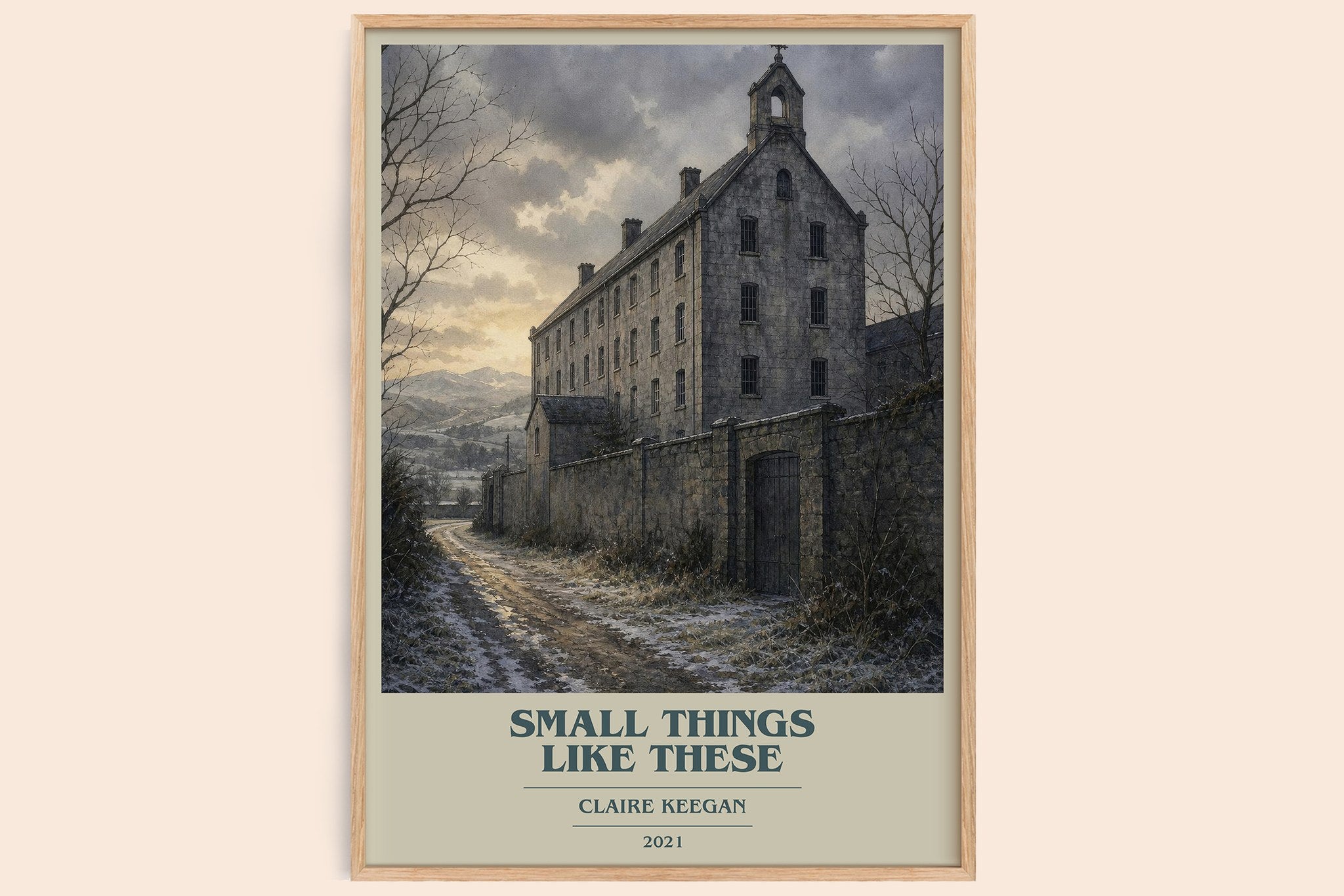 Small Things Like These Book Cover Poster by Claire Keegan