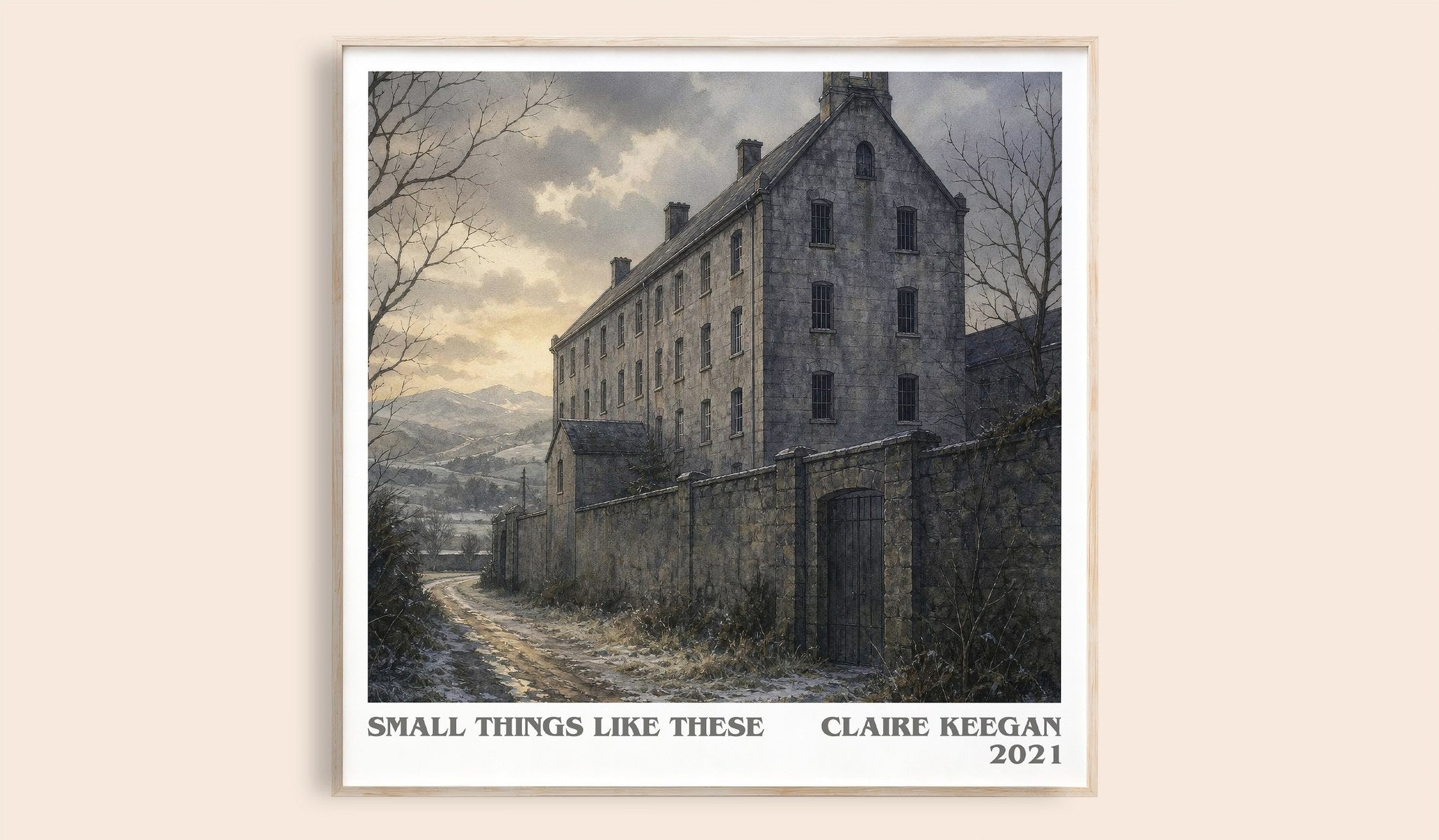 Small Things Like These Literary Art Print by Claire Keegan