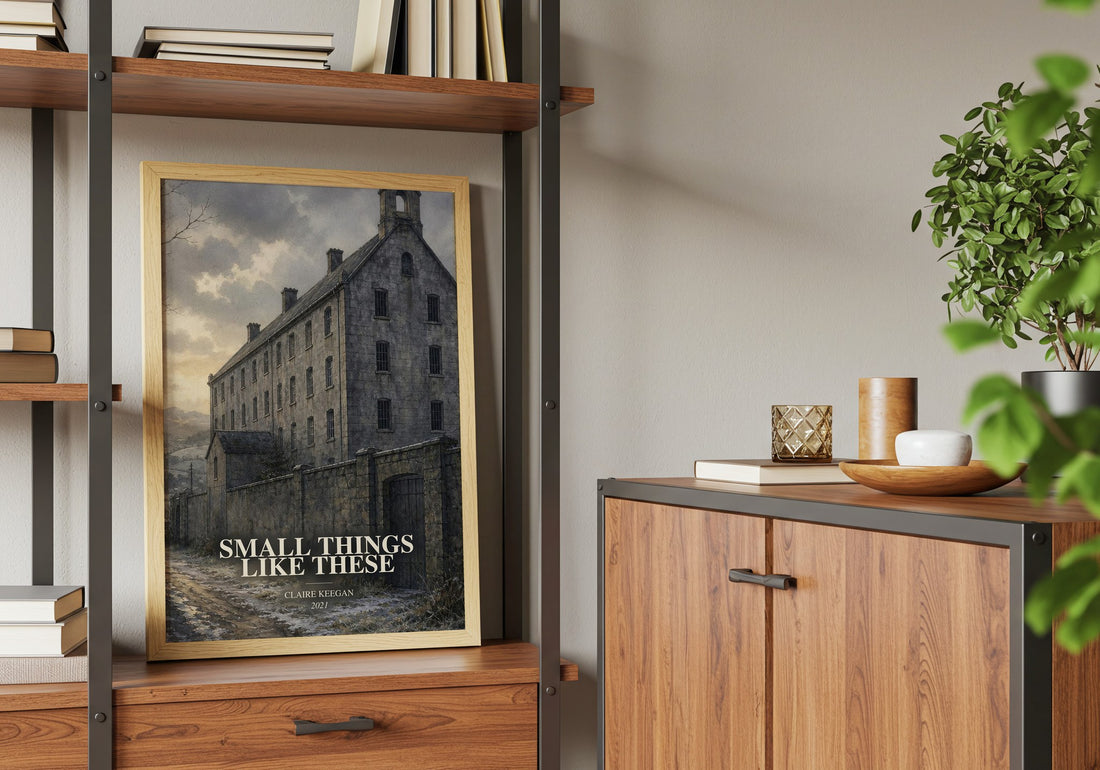 Small Things Like These book watercolour illustration paper finish options – matte satin gloss