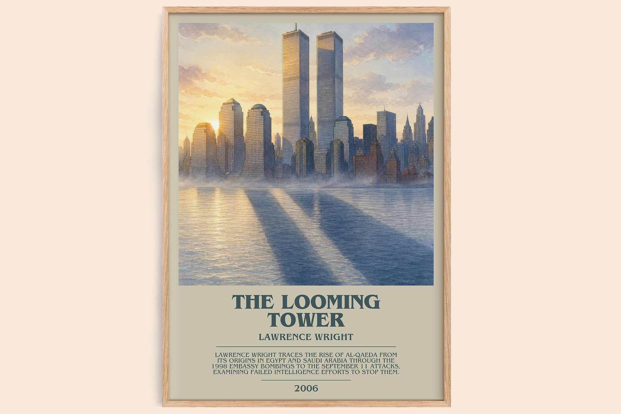 The Looming Tower Bookish Wall Art by Lawrence Wright
