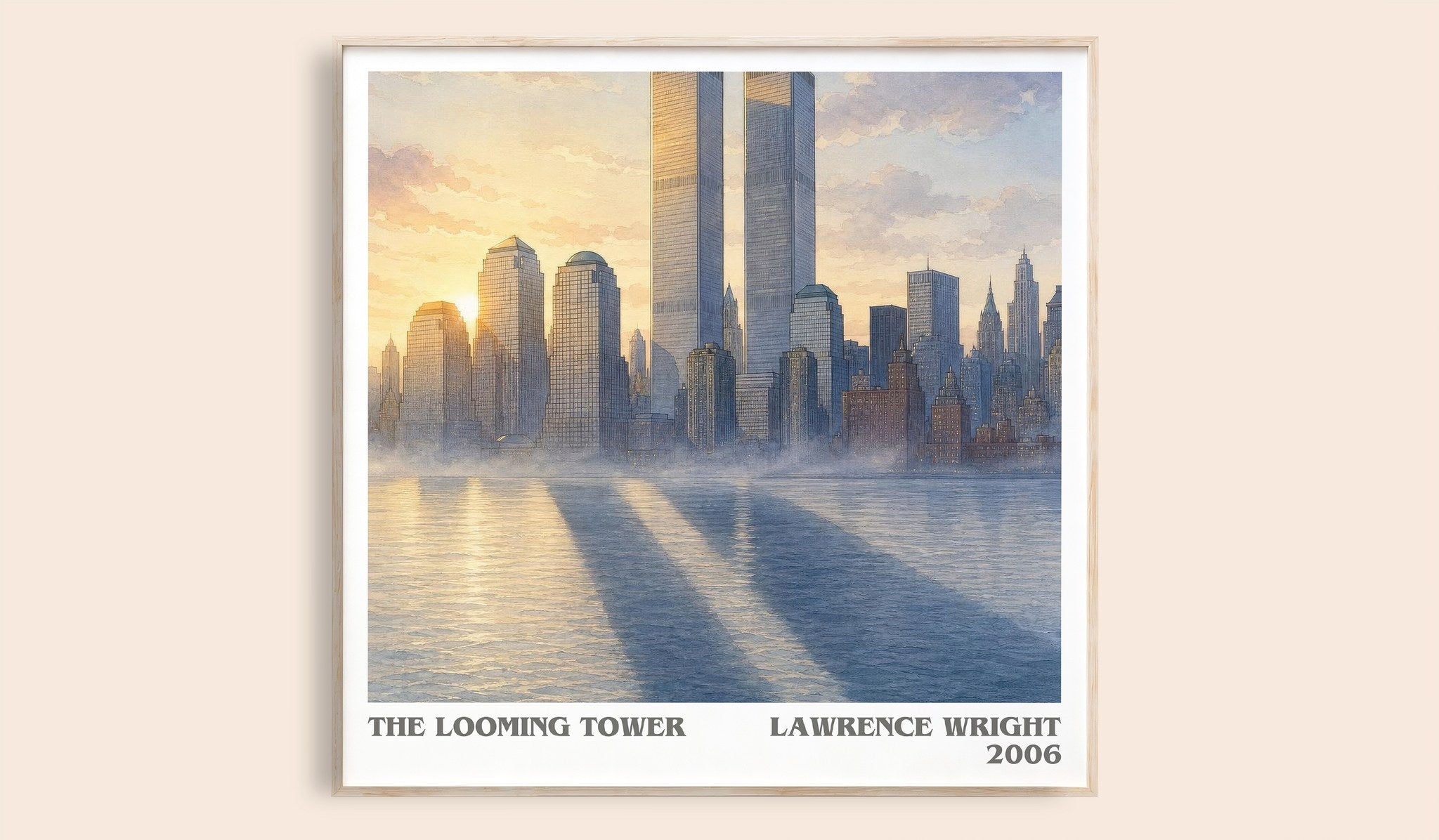 The Looming Tower Literary Art Print by Lawrence Wright