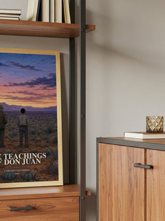 The Teachings Of Don Juan book watercolour illustration paper finish options – matte satin gloss