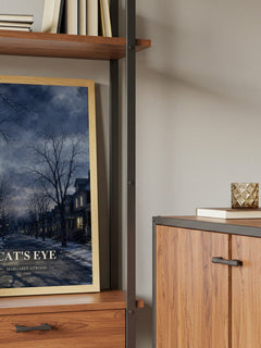 Cat's Eye book watercolour illustration paper finish options – matte satin gloss