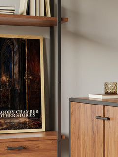 The Bloody Chamber And Other Stories book watercolour illustration paper finish options – matte satin gloss
