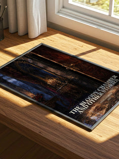 The Bloody Chamber And Other Stories watercolour book poster framed on wall – literary fiction wall art