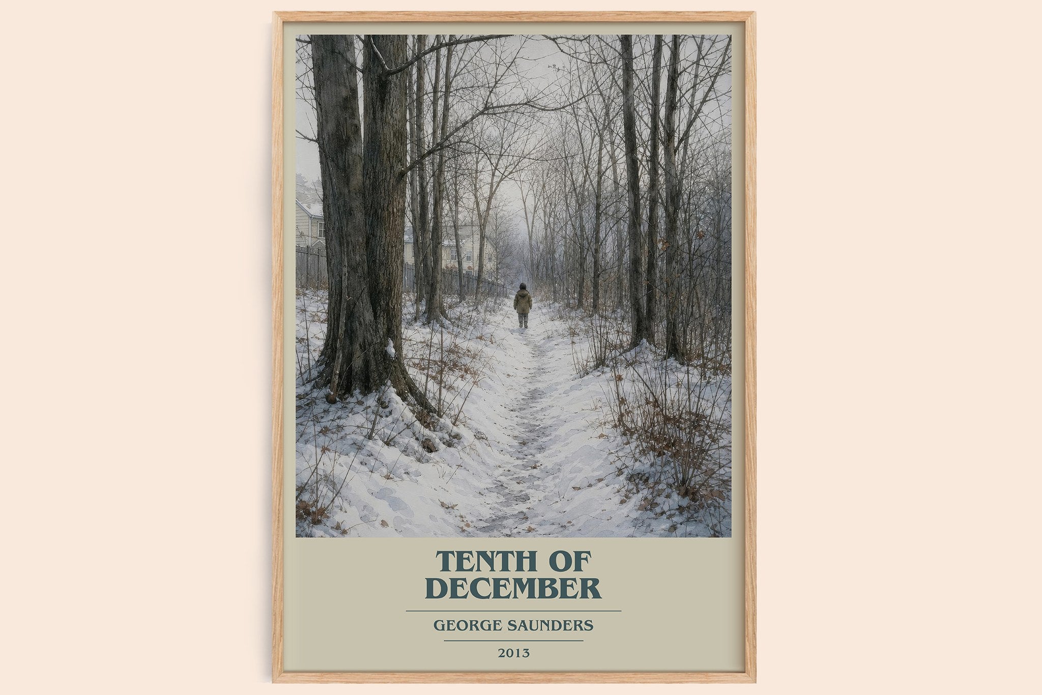 Tenth of December Book Cover Poster by George Saunders