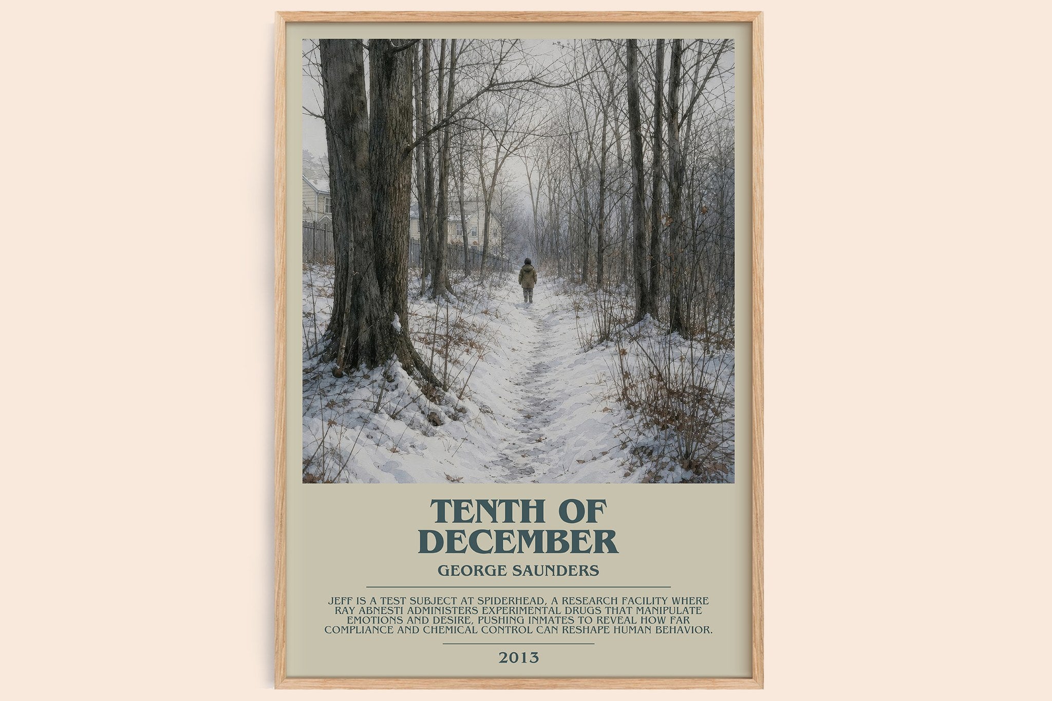 Tenth of December Bookish Wall Art by George Saunders
