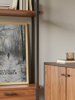 Tenth of December book watercolour illustration paper finish options – matte satin gloss