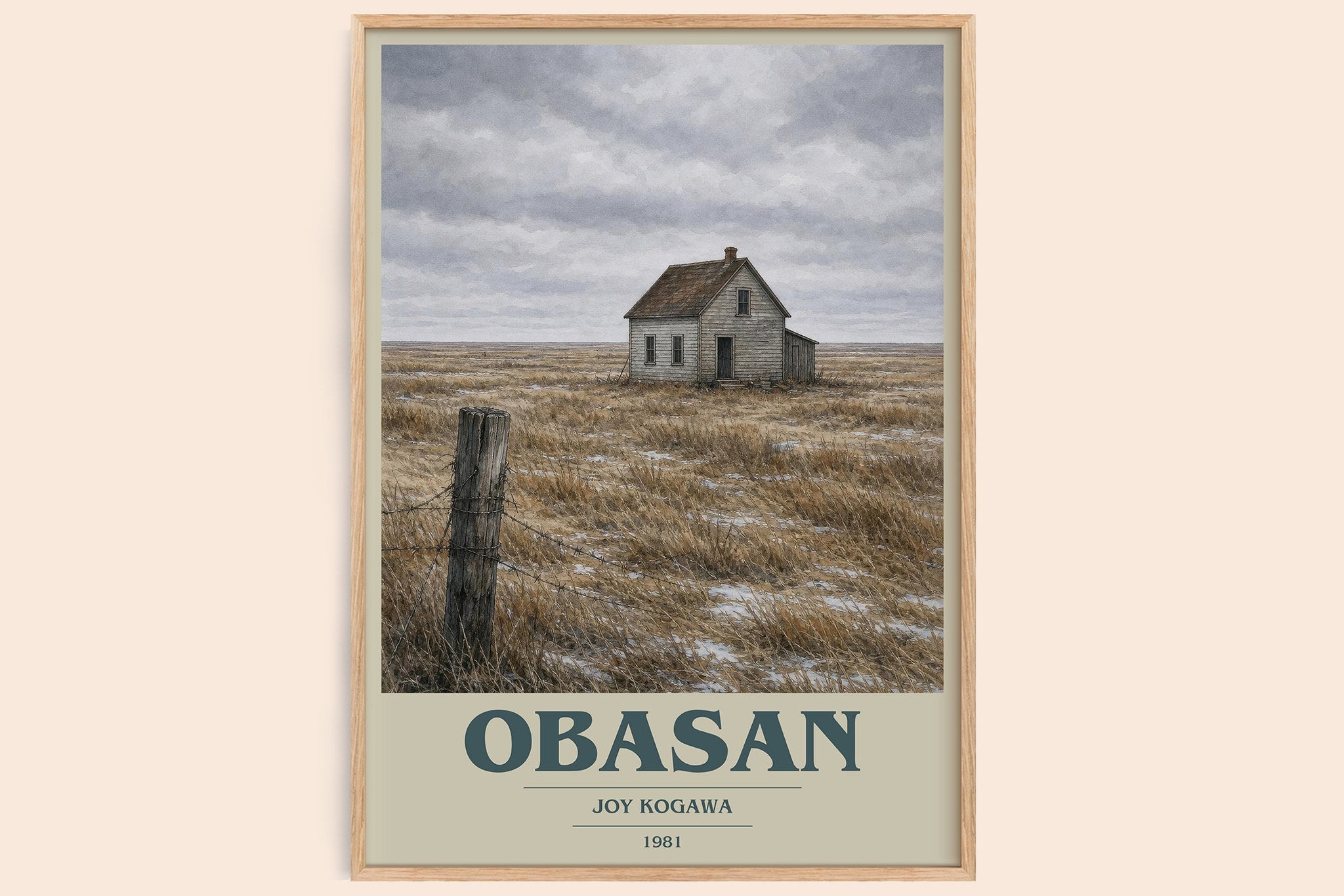 Obasan Book Cover Poster by Joy Kogawa