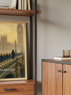 Madeline book watercolour illustration paper finish options – matte satin gloss