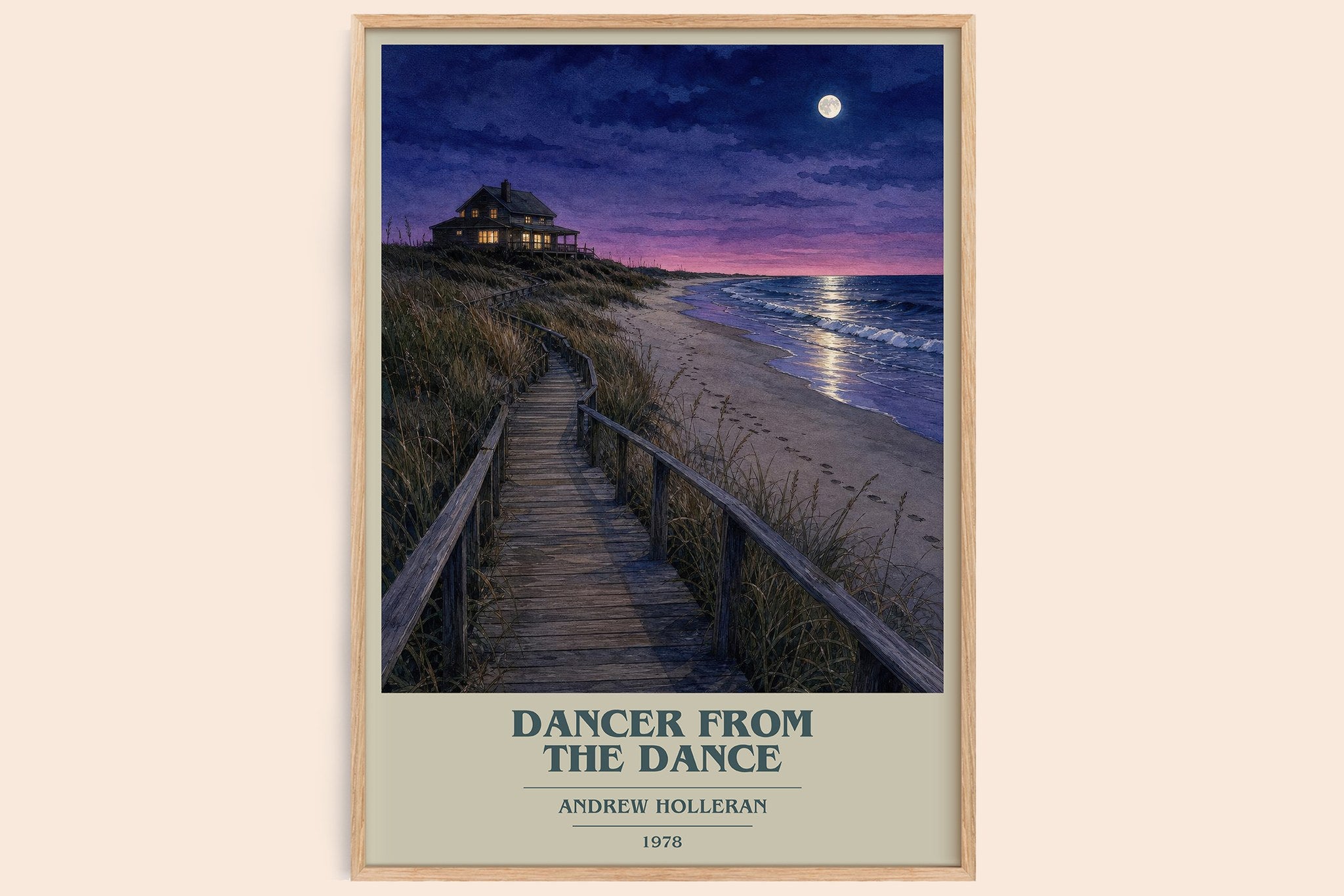 Dancer From The Dance Book Cover Poster by Andrew Holleran