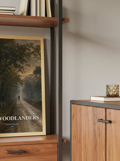 The Woodlanders book watercolour illustration paper finish options – matte satin gloss