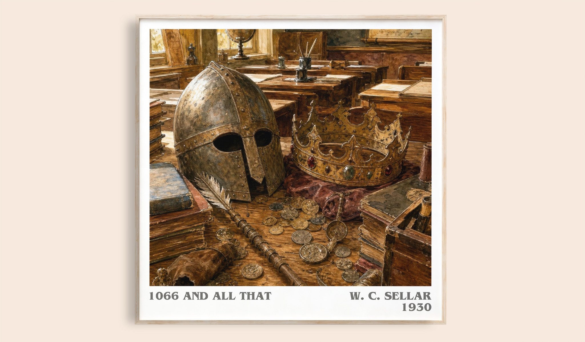 1066 And All That Literary Art Print by W. C. Sellar
