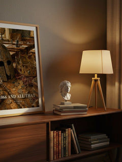 1066 And All That watercolour print on bookshelf – W. C. Sellar fan gift