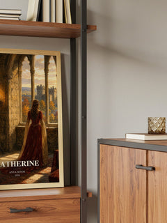 Katherine book watercolour illustration paper finish options – matte satin gloss
