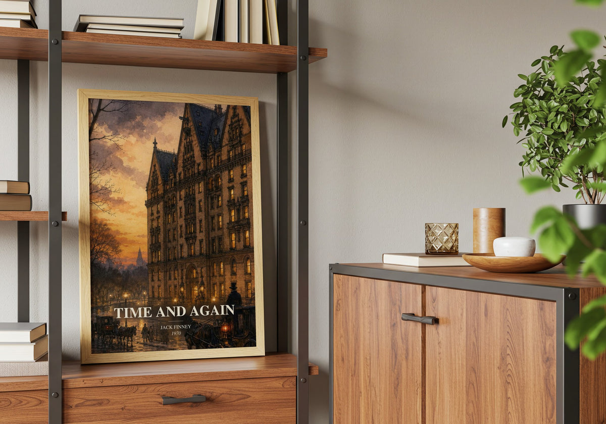 Time and Again book watercolour illustration paper finish options – matte satin gloss