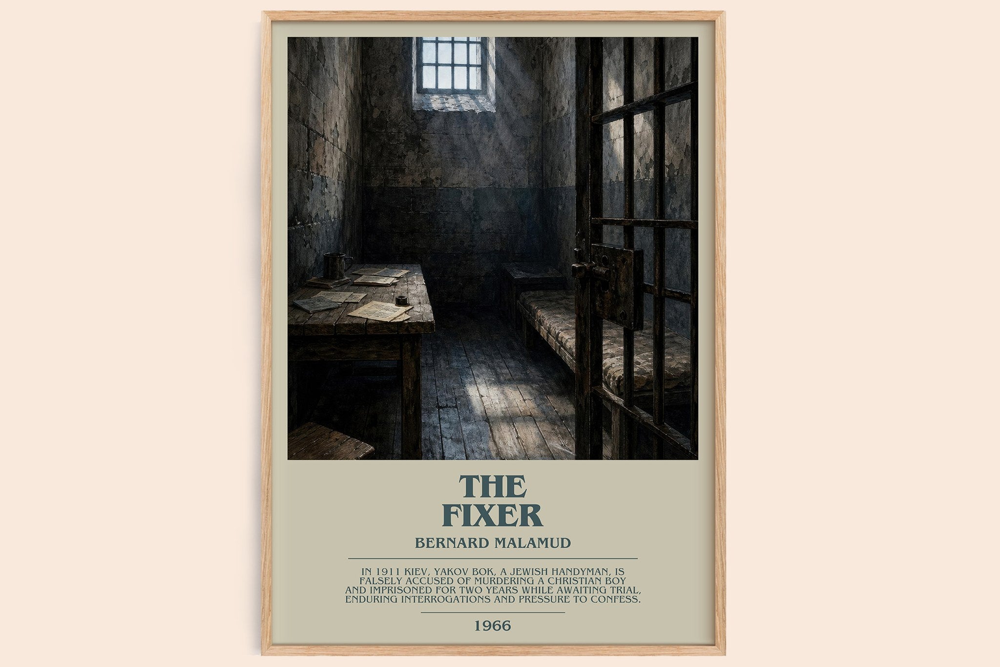 The Fixer Bookish Wall Art by Bernard Malamud