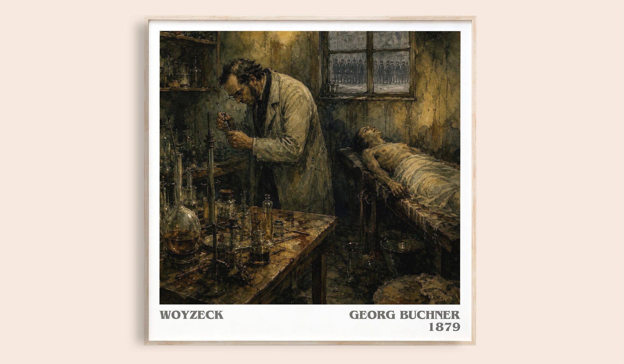 Woyzeck Literary Art Print by Georg Buchner