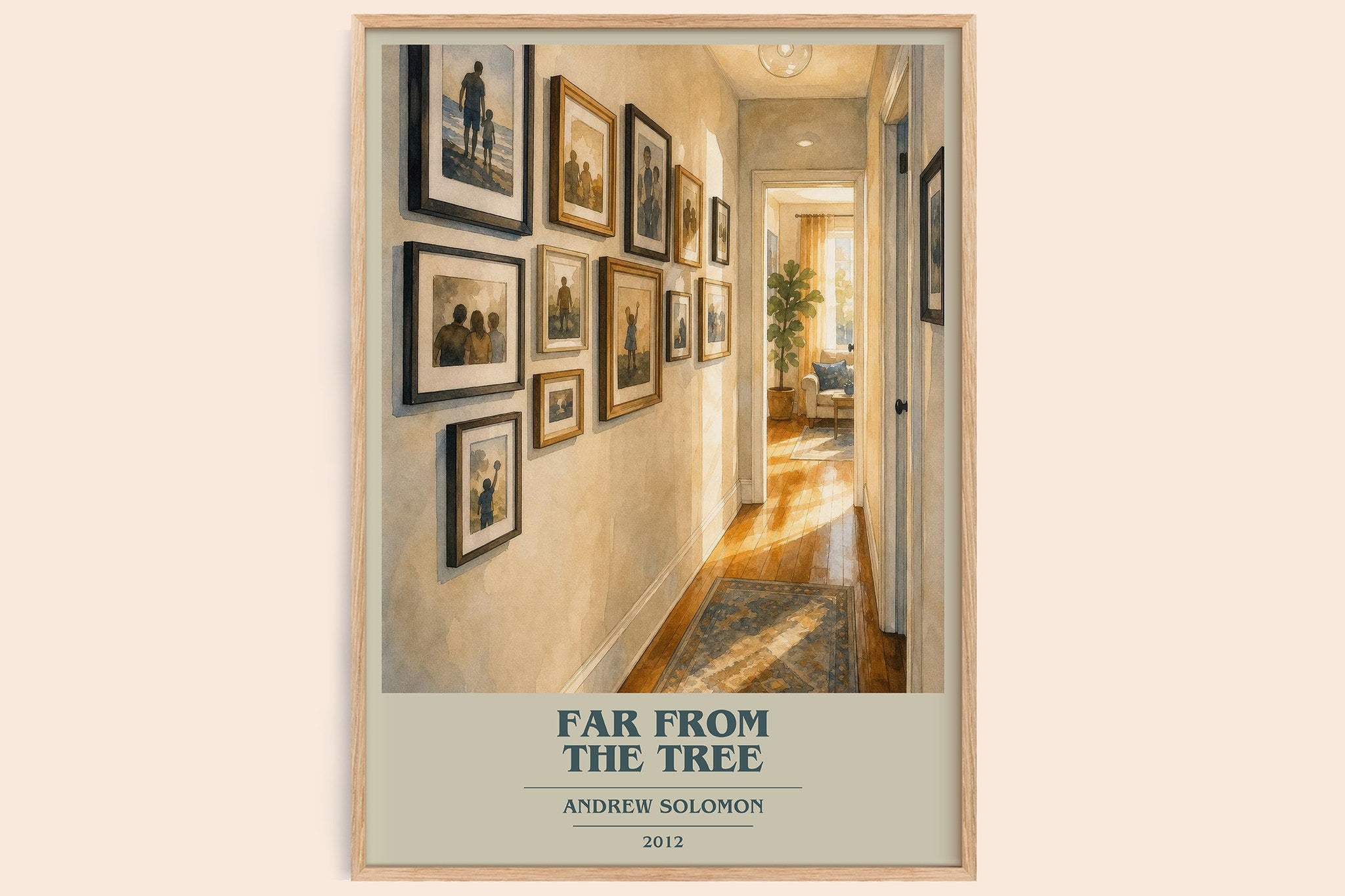 Far From the Tree Book Cover Poster by Andrew Solomon