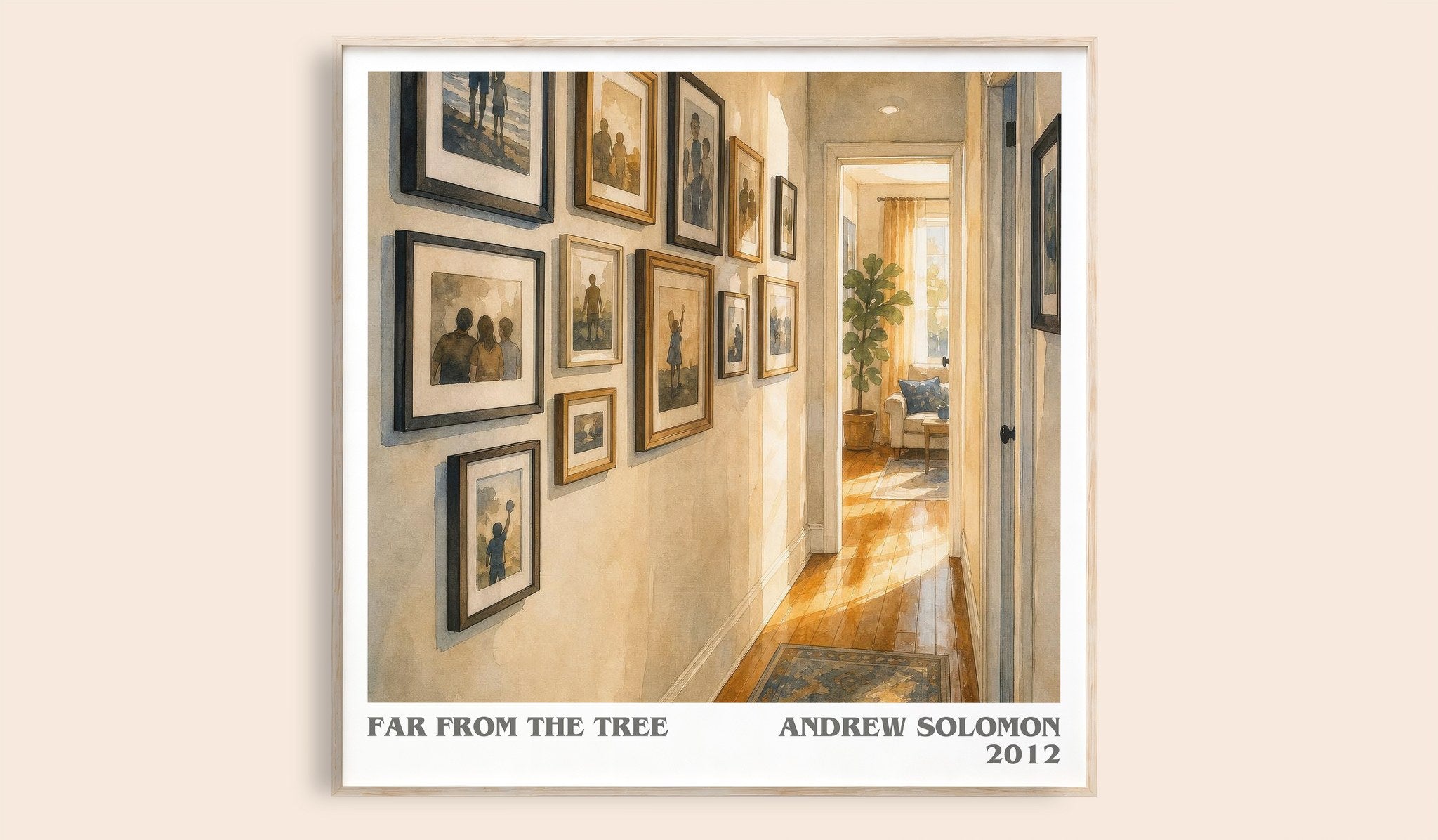 Far From the Tree Literary Art Print by Andrew Solomon