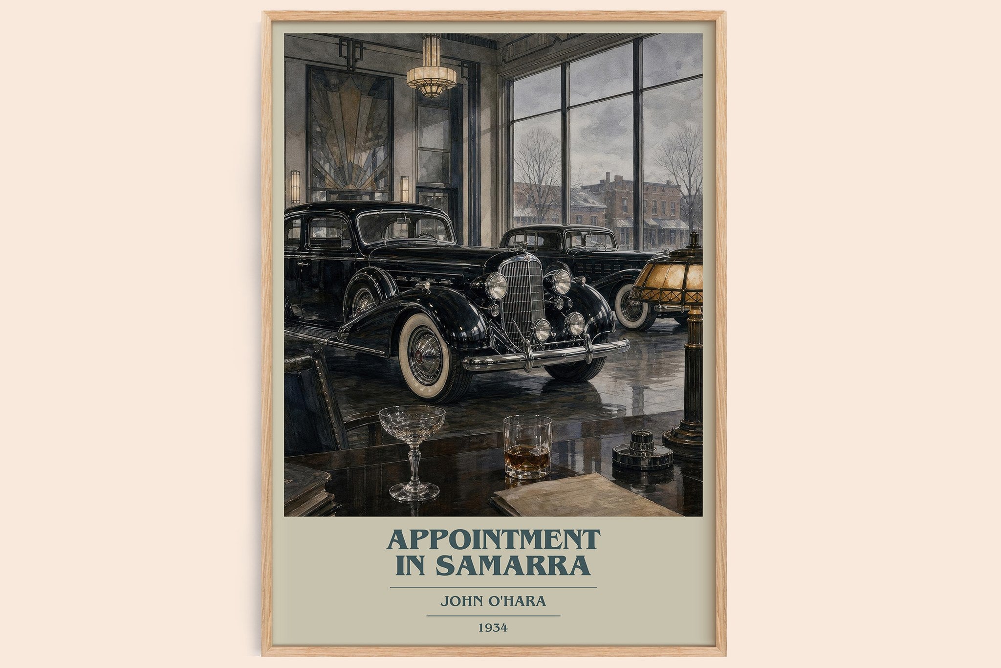 Appointment in Samarra Book Cover Poster by John O'Hara