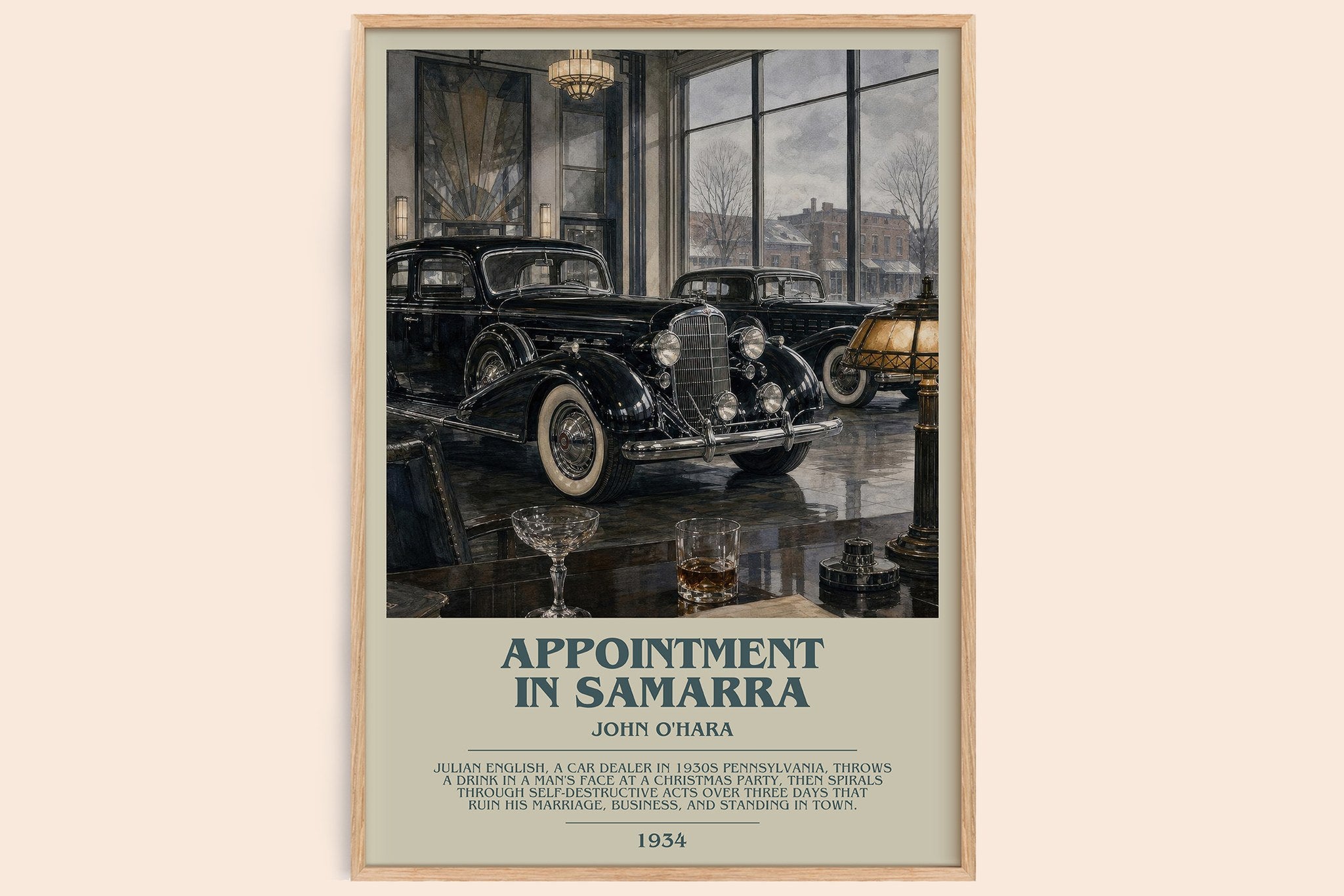 Appointment in Samarra Bookish Wall Art by John O'Hara
