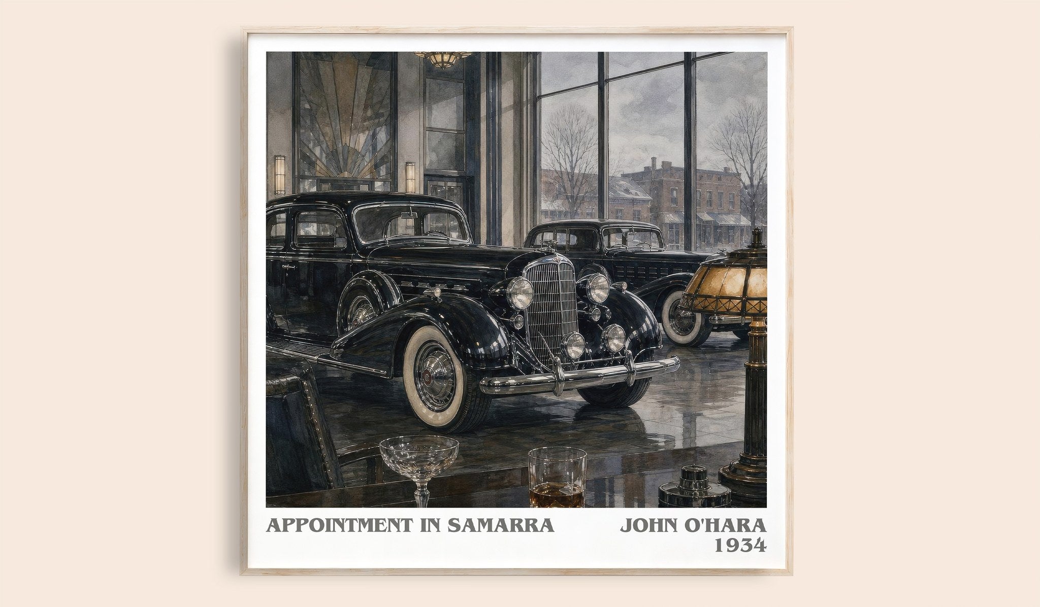 Appointment in Samarra Literary Art Print by John O'Hara