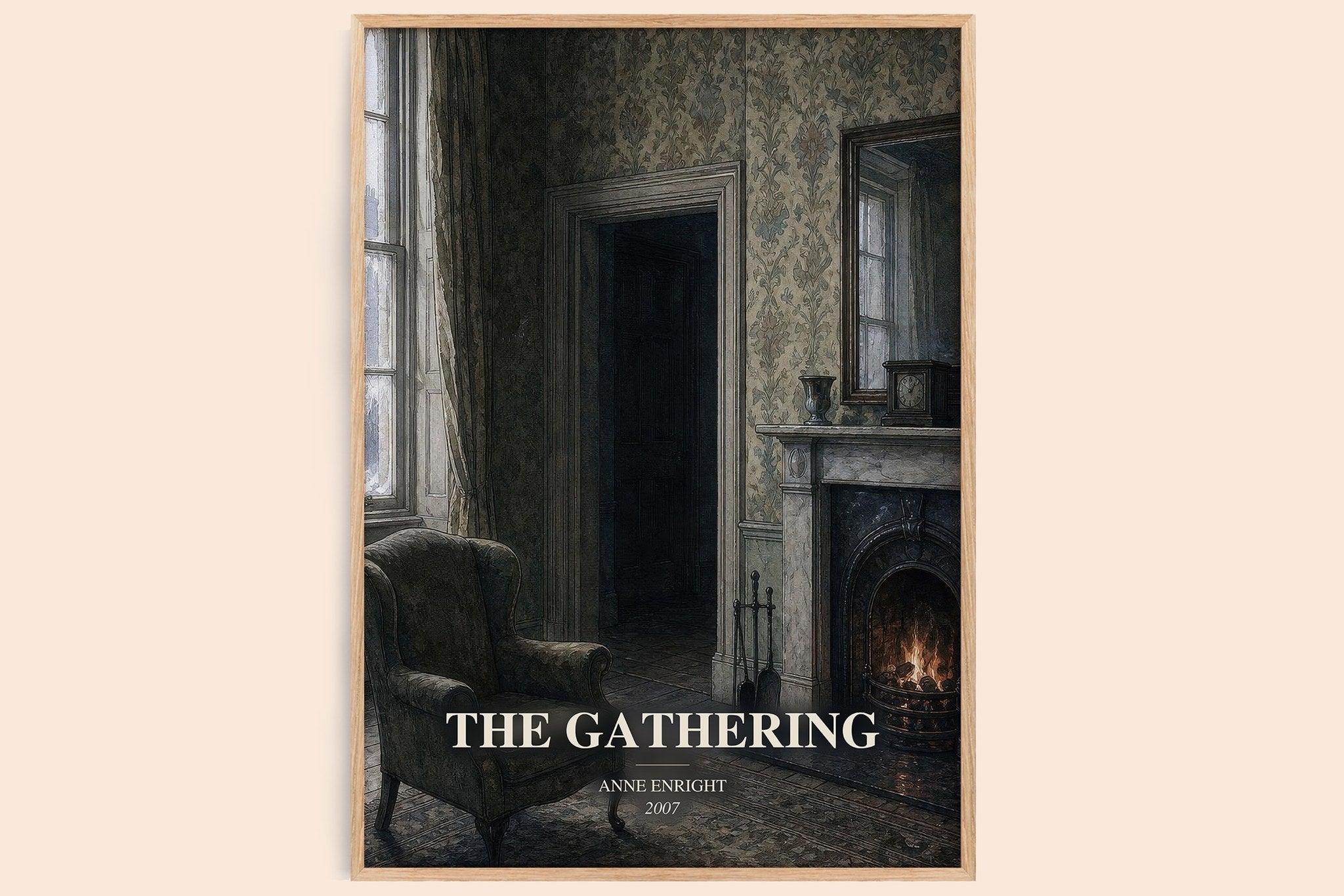 The Gathering Book Watercolour Illustration by Anne Enright