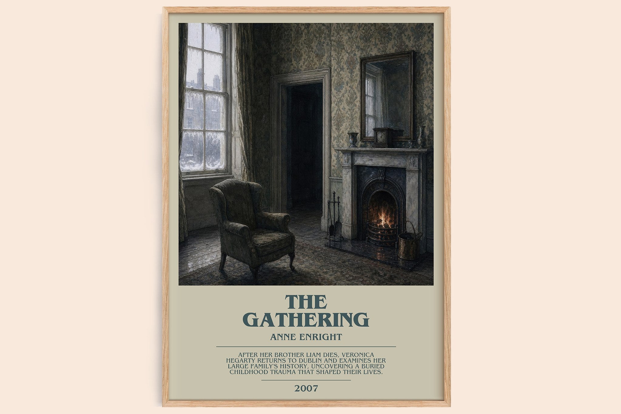 The Gathering Bookish Wall Art by Anne Enright