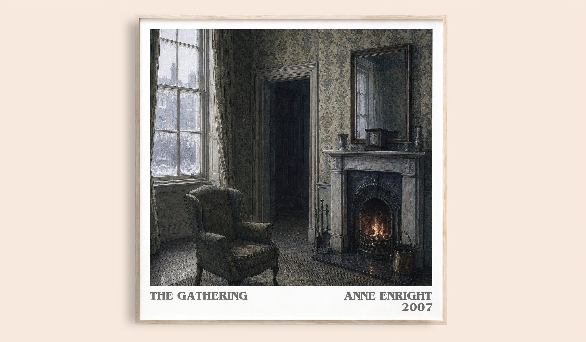 The Gathering Literary Art Print by Anne Enright