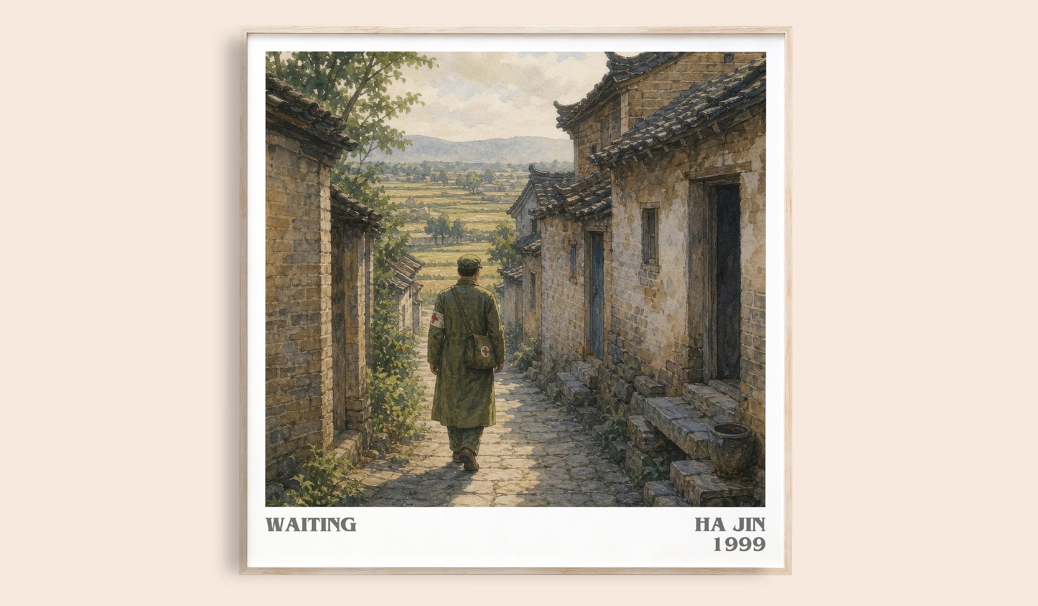 Waiting Literary Art Print by Ha Jin