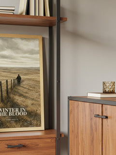 Winter In The Blood book watercolour illustration paper finish options – matte satin gloss