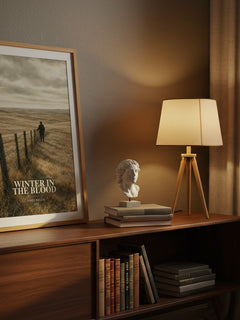 Winter In The Blood watercolour print on bookshelf – James Welch fan gift